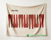 Miumiu Throw Blankets